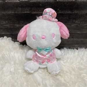 SANRIO POCHACCO SAKURA PINK JAPAN LIMITED CHERRY BLOSSOM STUFFED PLUSH TOY